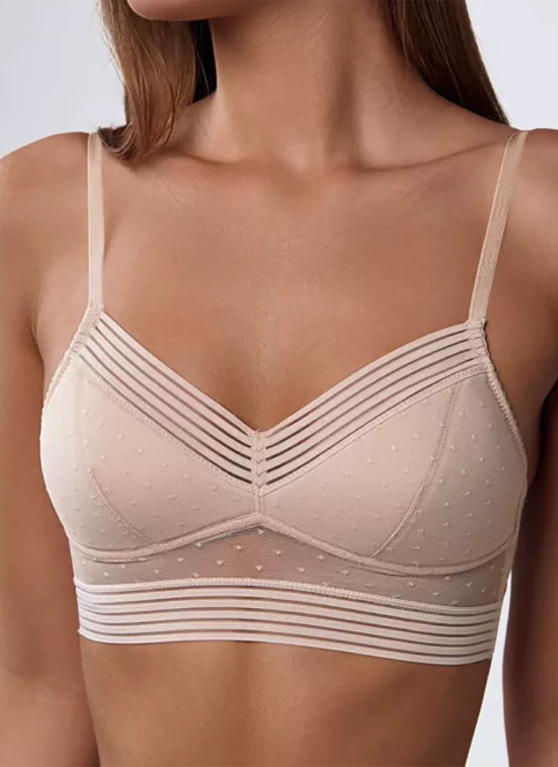 Beautiful Lace U-Shaped Ultra-Thin Invisible Cross-Border Backless Bra