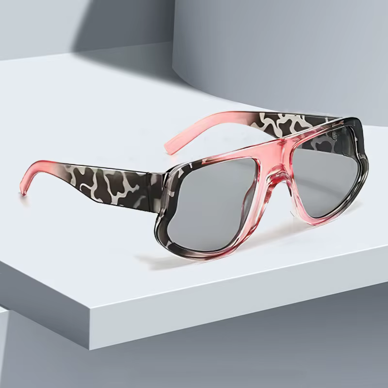 Casual Eyewear Polycarbonate Vintage Square Small Frame Sun Glasses - Image 3