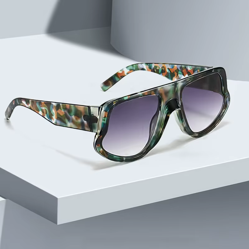 Casual Eyewear Polycarbonate Vintage Square Small Frame Sun Glasses - Image 5