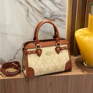 Classics Cross-Border Trade Simple Large Capacity Shoulder bag Square Pattern Handbag