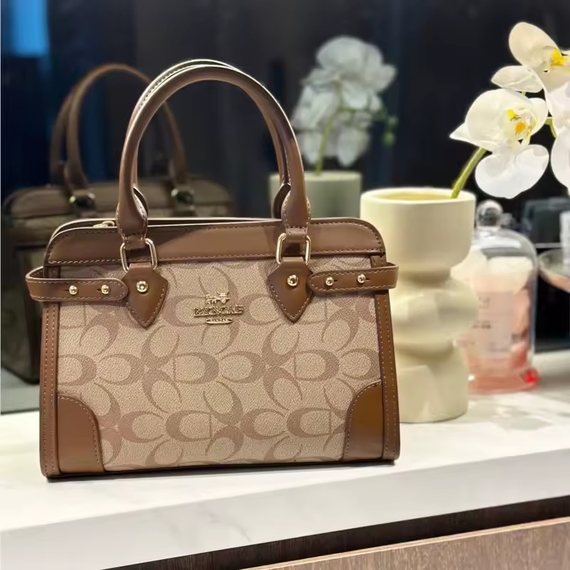 Classics Cross-Border Trade Simple Large Capacity Shoulder bag Square Pattern Handbag - Image 3