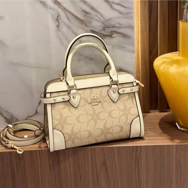 Classics Cross-Border Trade Simple Large Capacity Shoulder bag Square Pattern Handbag - Image 4