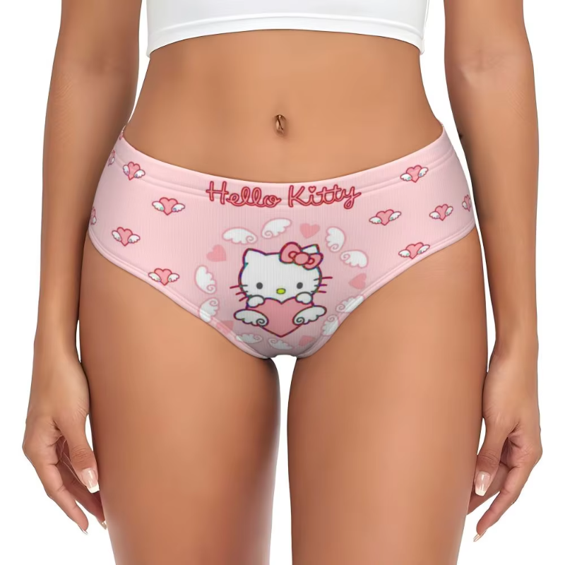 Comfort Hello Kitty Cat Panties Underwear Briefs Underpants - Image 2