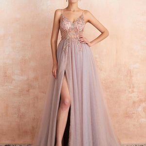 Elegant A-Line Floor-Length Zipper Chiffon Bridesmaid Dresses