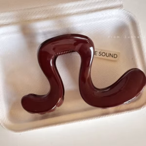 Elegant Geometric Shark Slack Disc Hair Catch Clip Hairpin