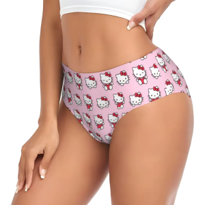 Hello Kitty Cat Comfort Panties Underwear Briefs Underpants