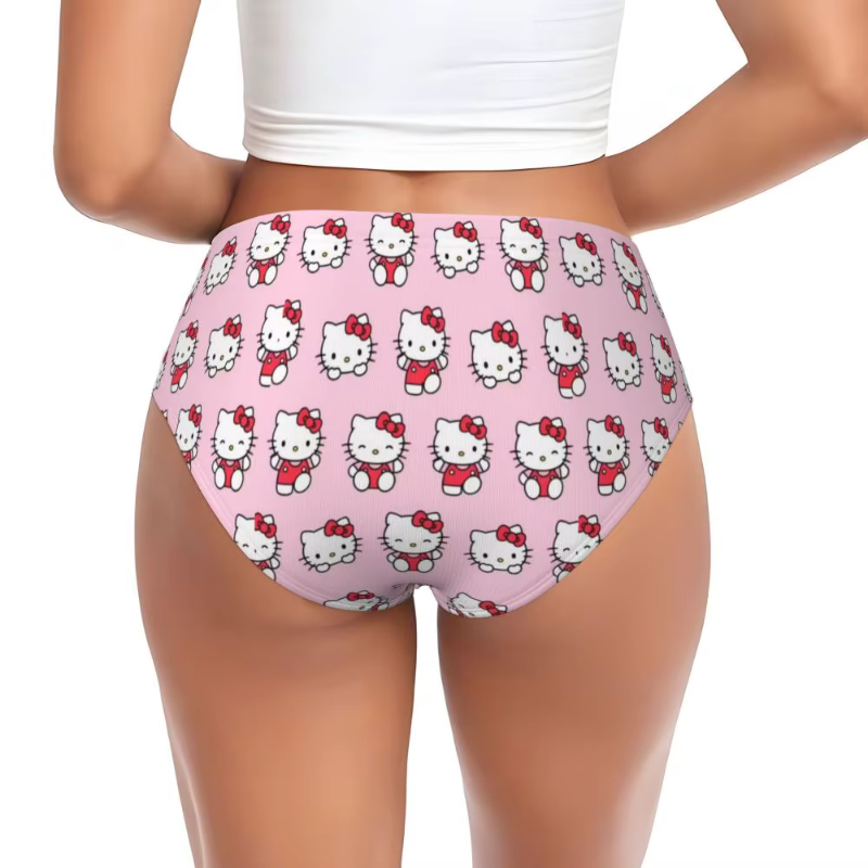 Hello Kitty Cat Comfort Panties Underwear Briefs Underpants - Image 3