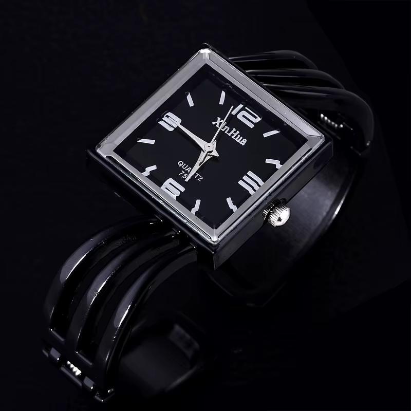 Luxury Bracelet Watches Creative Square Clock Versatile Quartz Watch - Image 5