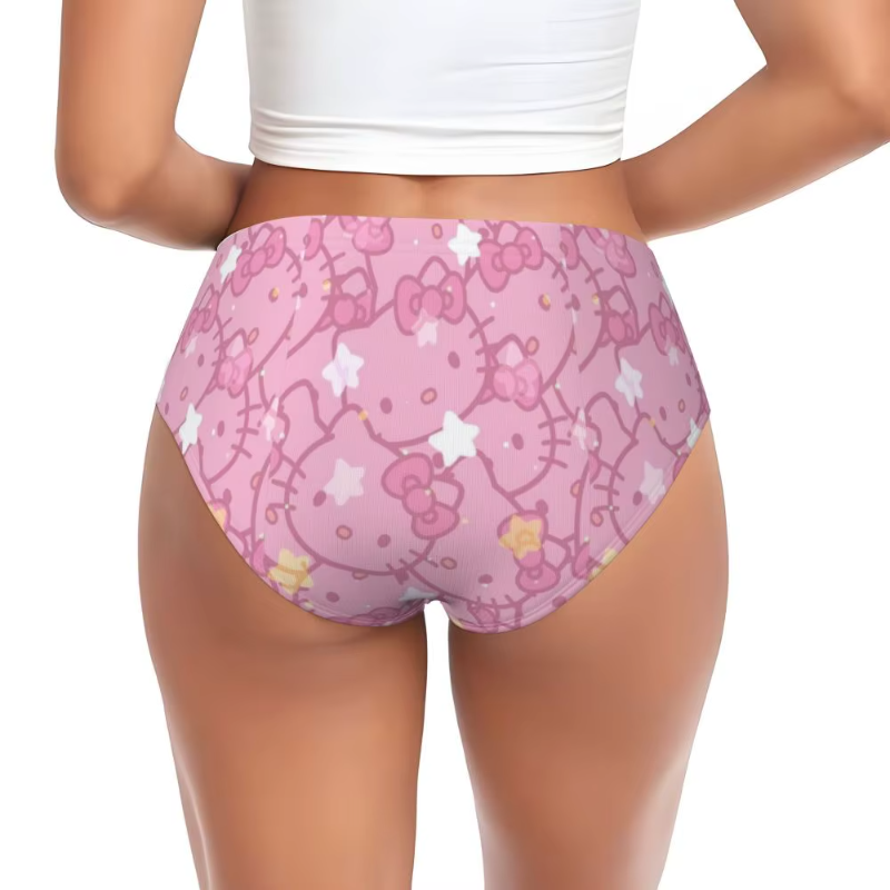 Panties Hello Kitty Cat Briefs Underpants Comfort Underwear - Image 2