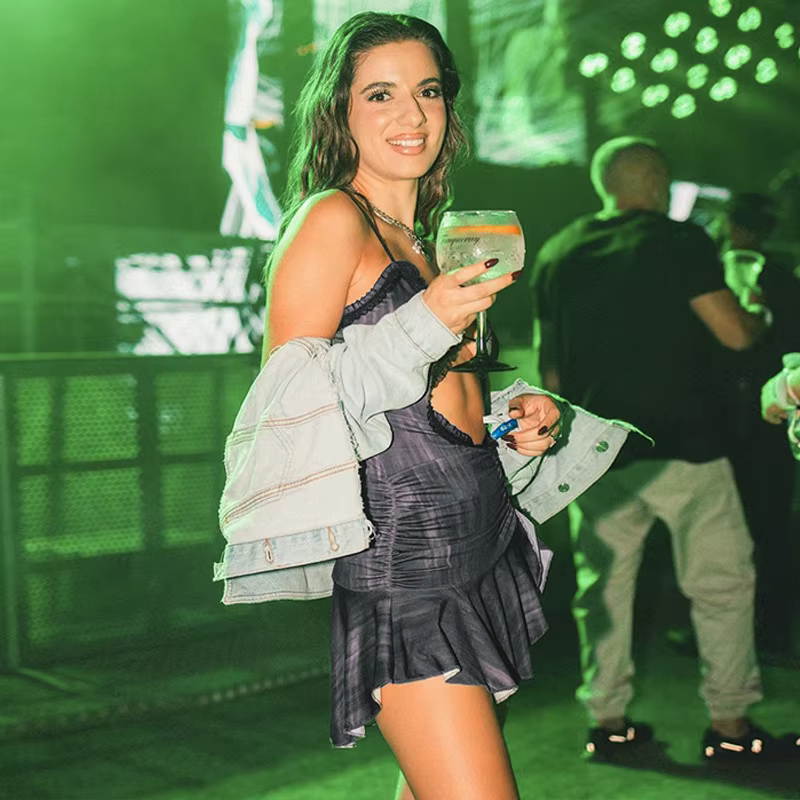 Ruffled Ruched Skinny Split Hollow Out Spaghetti Strap Mini Dress - Image 10