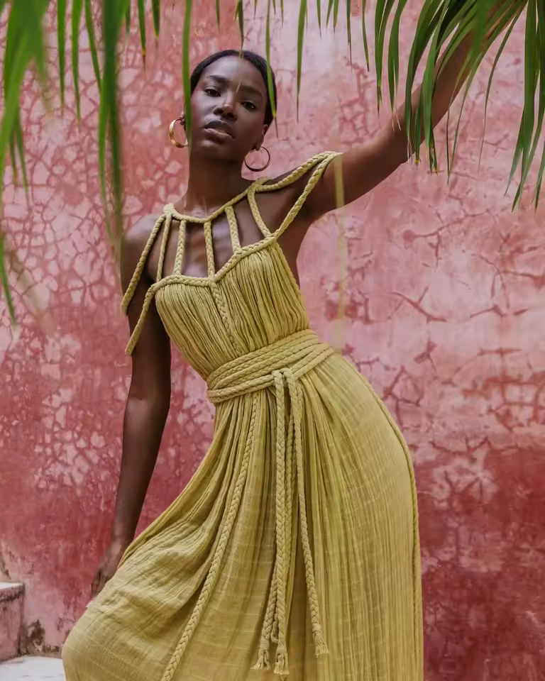 Casual Cotton Slash Neck Knitted Backless Beach Boho Strapless Maxi Dress - Image 12