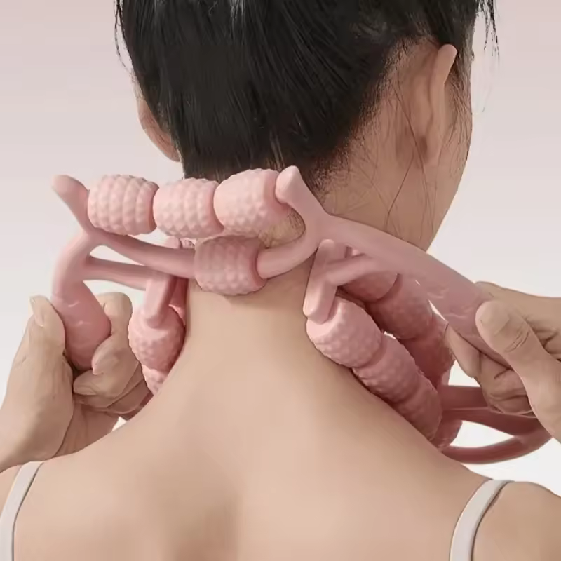 18 Rounds Massage Roller of Circular Leg Slimming Leg Massager