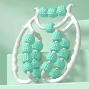 20 Rounds Leg Muscle Stretching Equipment Circular Leg Clamp Massage Roller