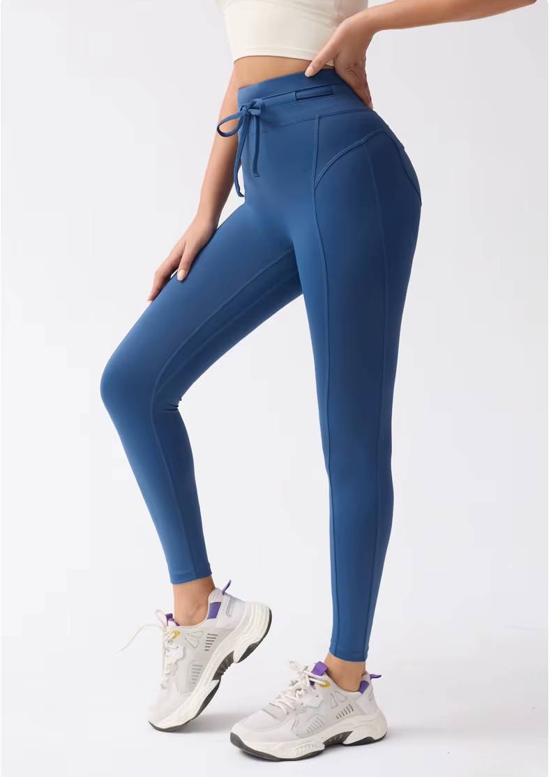Trendy High Waisted Higher Quality Gym Ankle-Length Leggings - Image 6