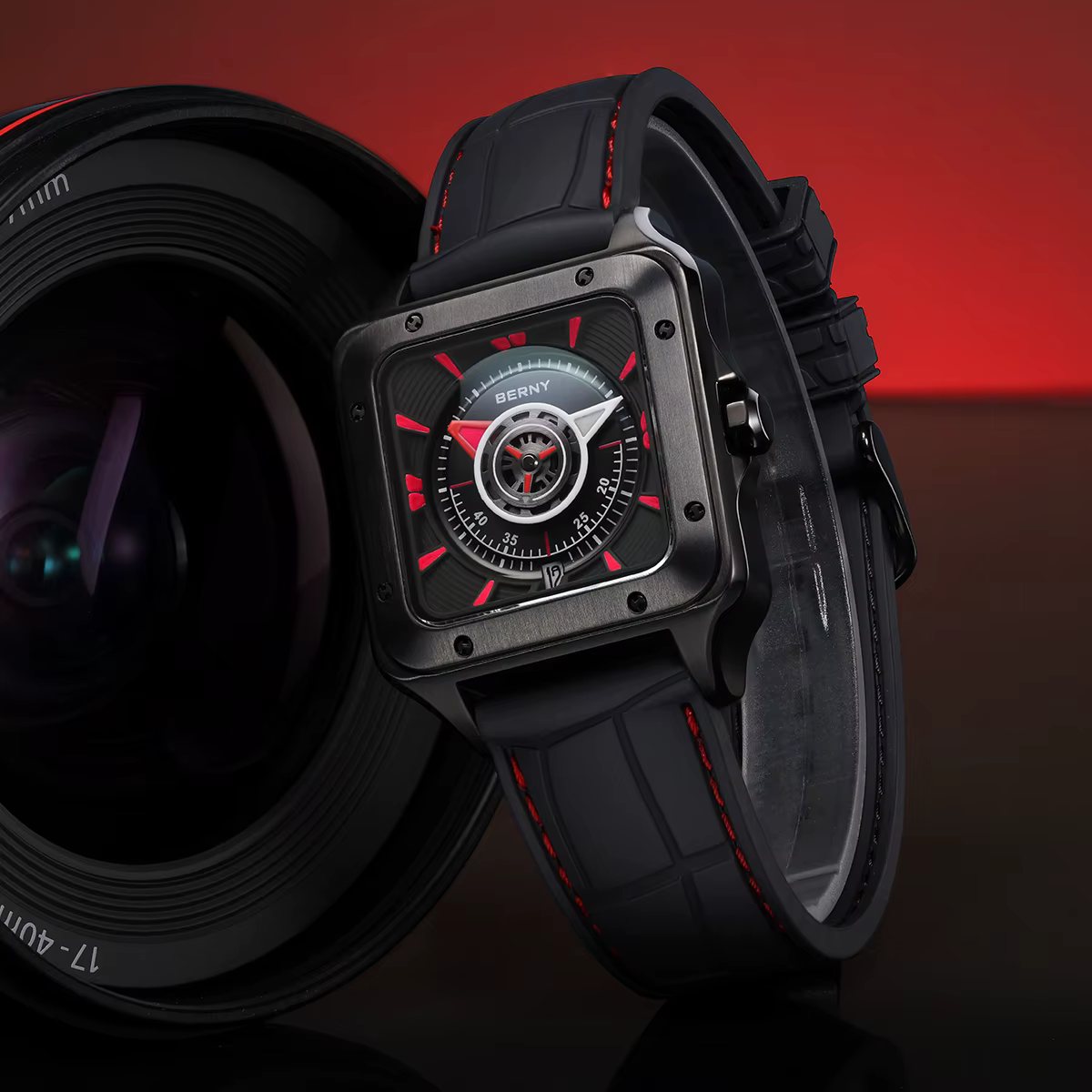 Astronomy-Inspired Deep-seek Series Men Mechanical Automatic Watch