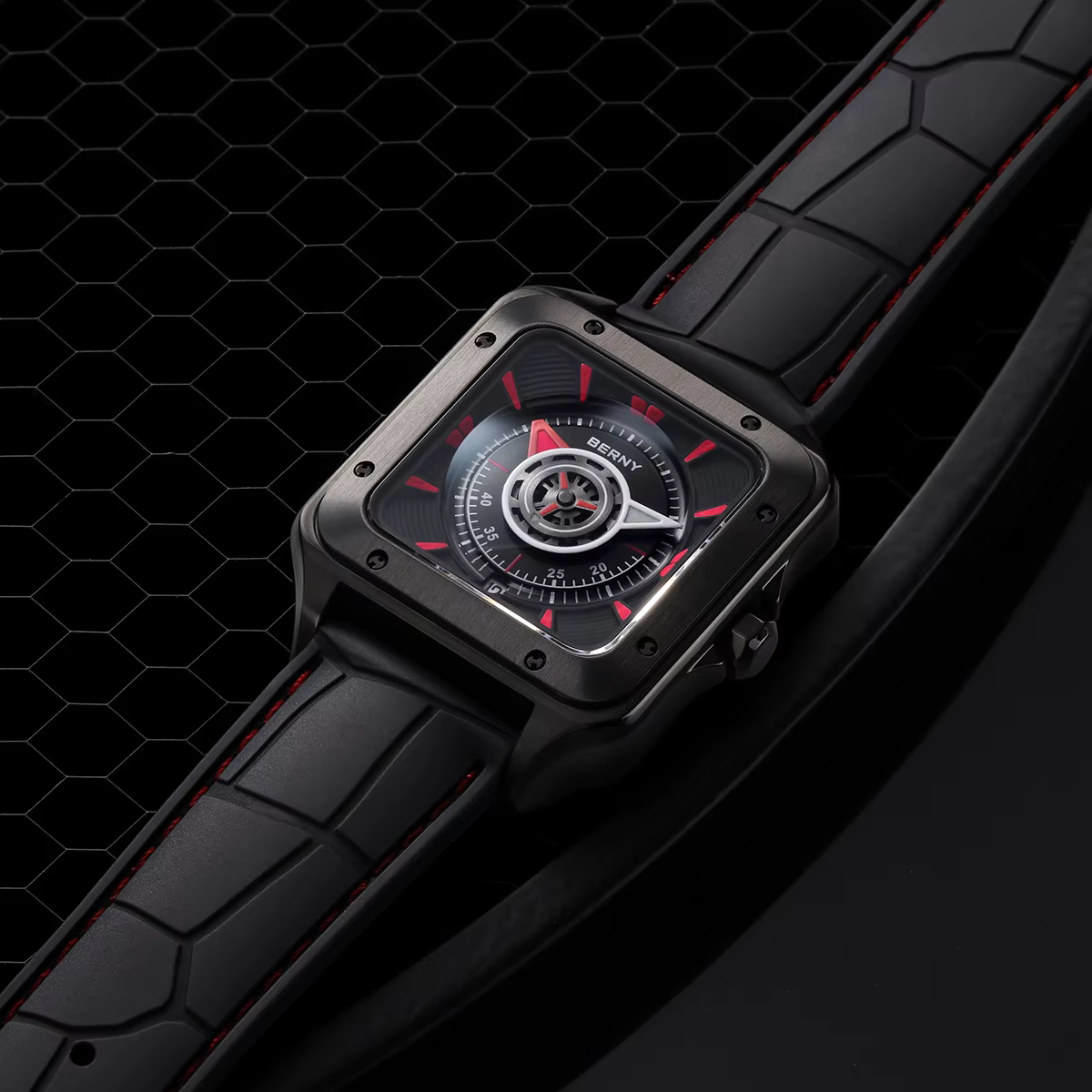 Astronomy-Inspired Deep-seek Series Men Mechanical Automatic Watch - Image 4