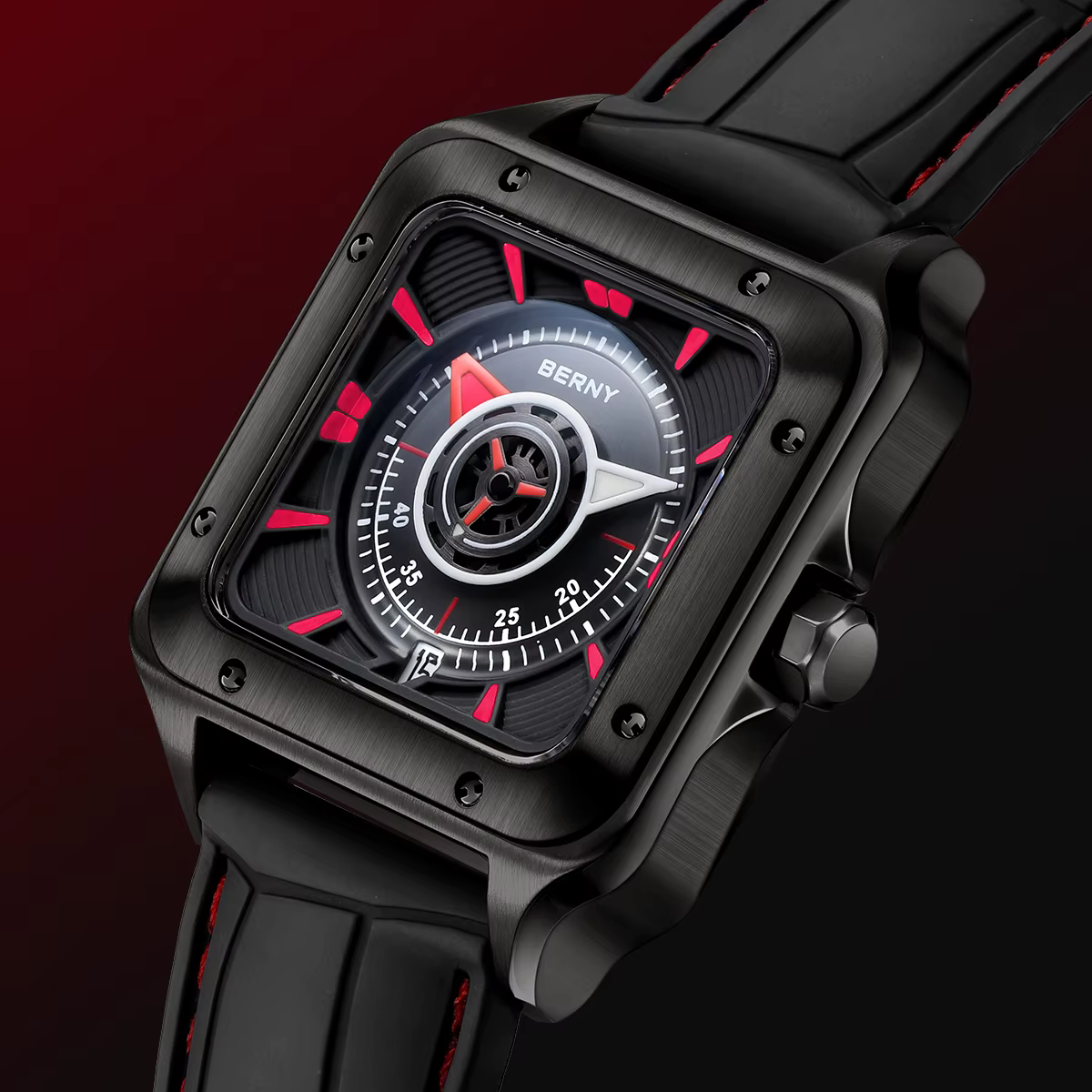 Astronomy-Inspired Deep-seek Series Men Mechanical Automatic Watch - Image 3
