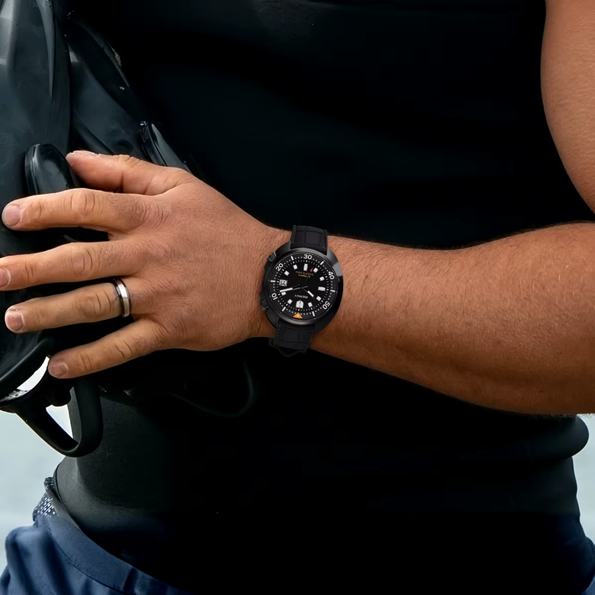 Luxury Automatic Sapphire Crystal Dial Original Design Luminous Men Watch