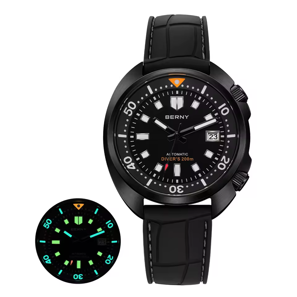 Luxury Automatic Sapphire Crystal Dial Original Design Luminous Men Watch - Image 4