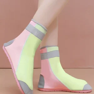 Bohemian Color Block Non-slip Beach Scuba Diving Socks