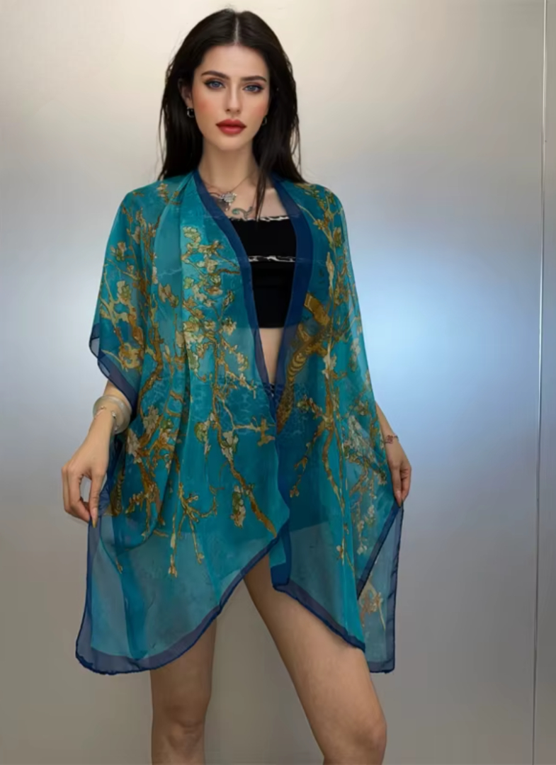 Cardigan Kimono Kaftan Beach Wear Luxury Cover-ups Outfits Party Dress