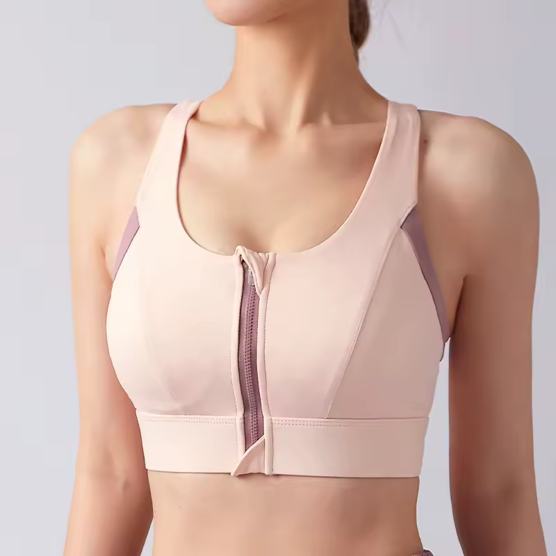 Shockproof Padded Double Layer Breathable Sports Bra