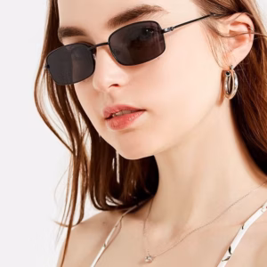 Trendy Retro Vintage Shades Outdoor Mirror UV400 Small Sun Glasses