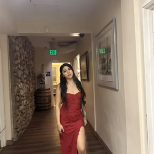 Elegant Spaghetti Strap Flower Patchwork Sleeveless Gala Maxi Dress