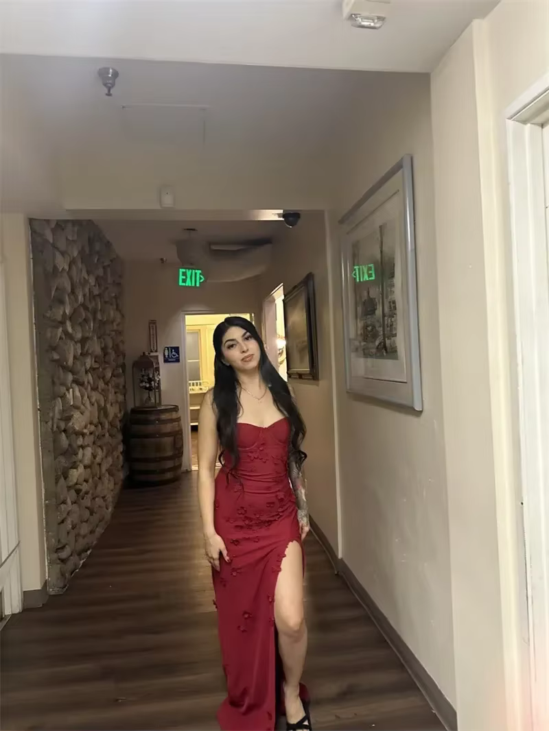 Elegant Spaghetti Strap Flower Patchwork Sleeveless Gala Maxi Dress