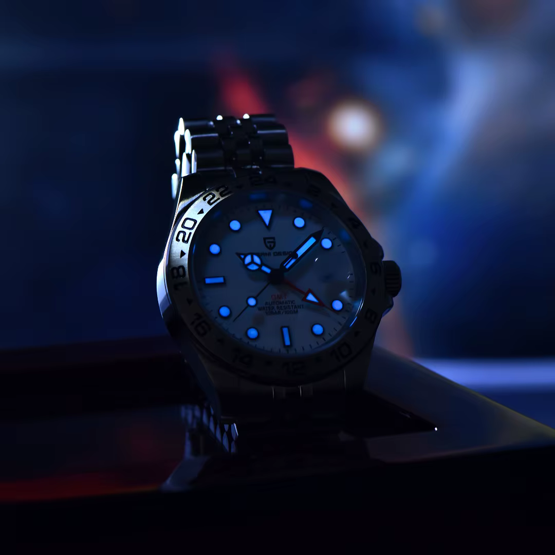 Sapphire Stainless Steel Waterproof Men's Automatic Mechanical Watches - Image 4