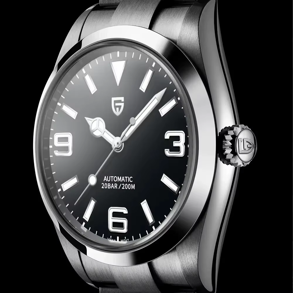 Men's Automatic Watches 40MM Stainless Steel Mechanical Wristwatch - Image 3