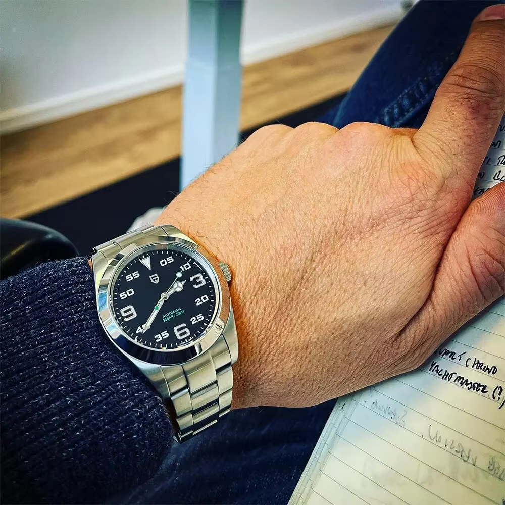 40MM Stainless Steel Mechanical Men's Automatic Watches