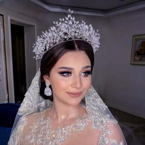 Rhinestone Bride Hair Accessories for Tiaras Bridal Wedding Crowns