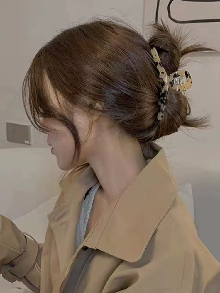 Hollow Out Fashion Acetate Hair Claws Ponytail Acetic Claw Clips