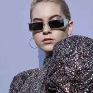 Small Frame Trending Shades UV400 Eye Retro Punk Square Sunglasses