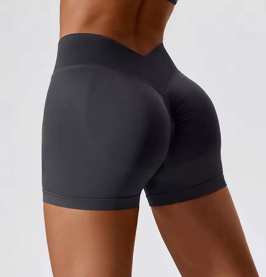 Trendy Breathable Scrunch Sports Buttock Lift Cycling Shorts - Image 2