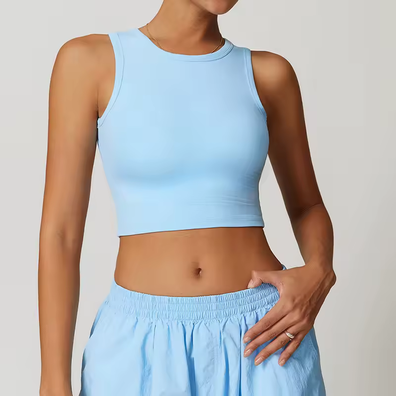 Trendy Breathable Shockproof Quick-Dry Yoga Backless Sports Bra