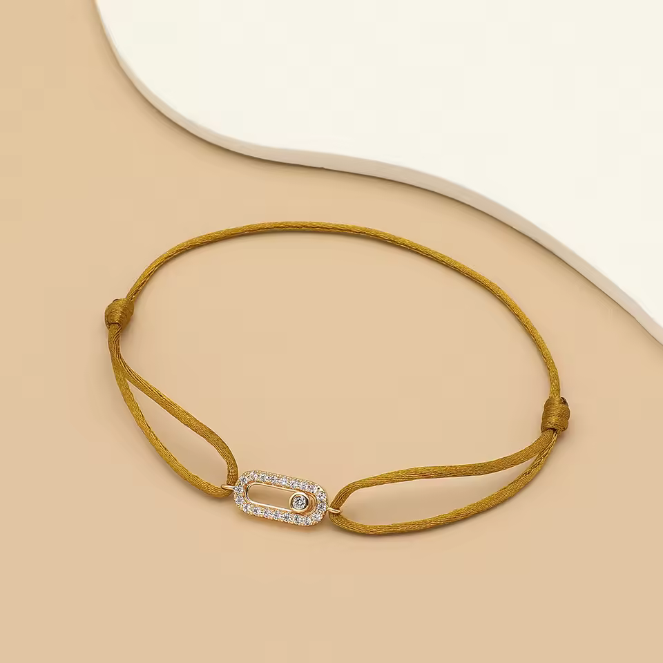 Adjusted Size Can Move Stone Multiple Colors Rope Woven Bracelets - Image 15