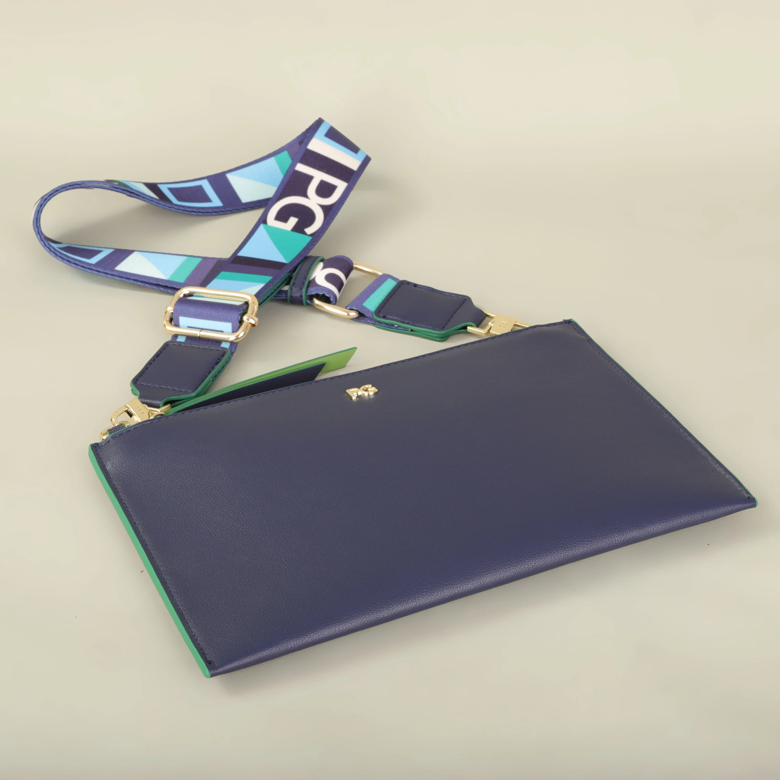 Appliques Letter Business Commuter Party Handheld Envelope Bag - Image 8