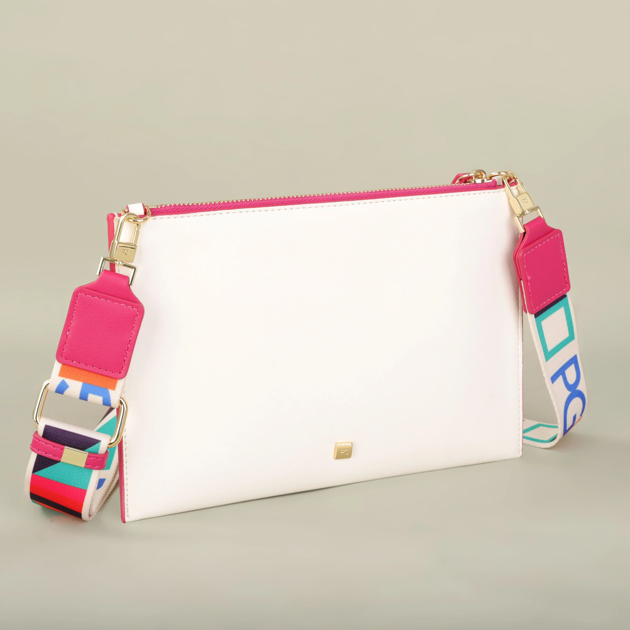 Appliques Letter Business Commuter Party Handheld Envelope Bag - Image 11