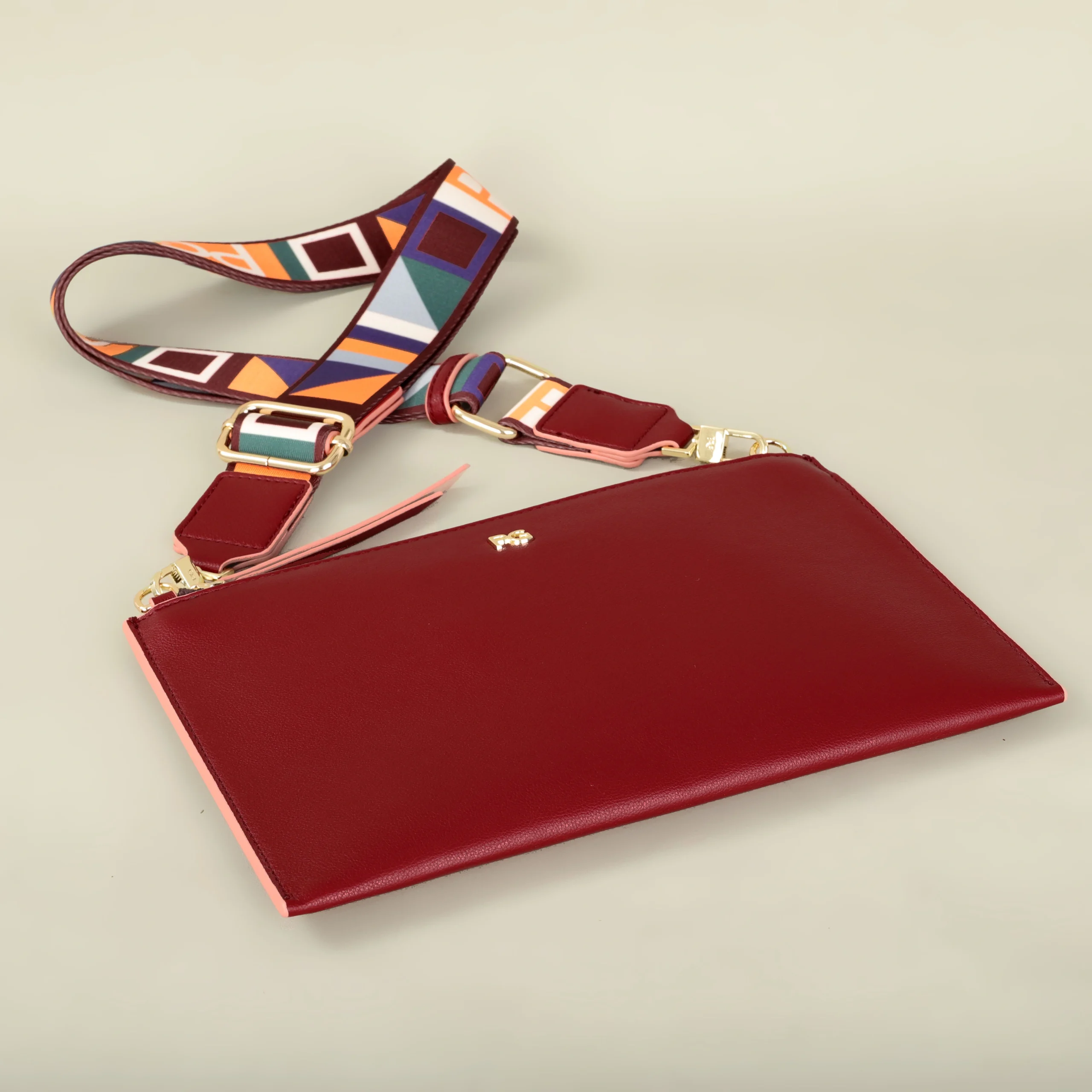 Appliques Letter Business Commuter Party Handheld Envelope Bag - Image 4