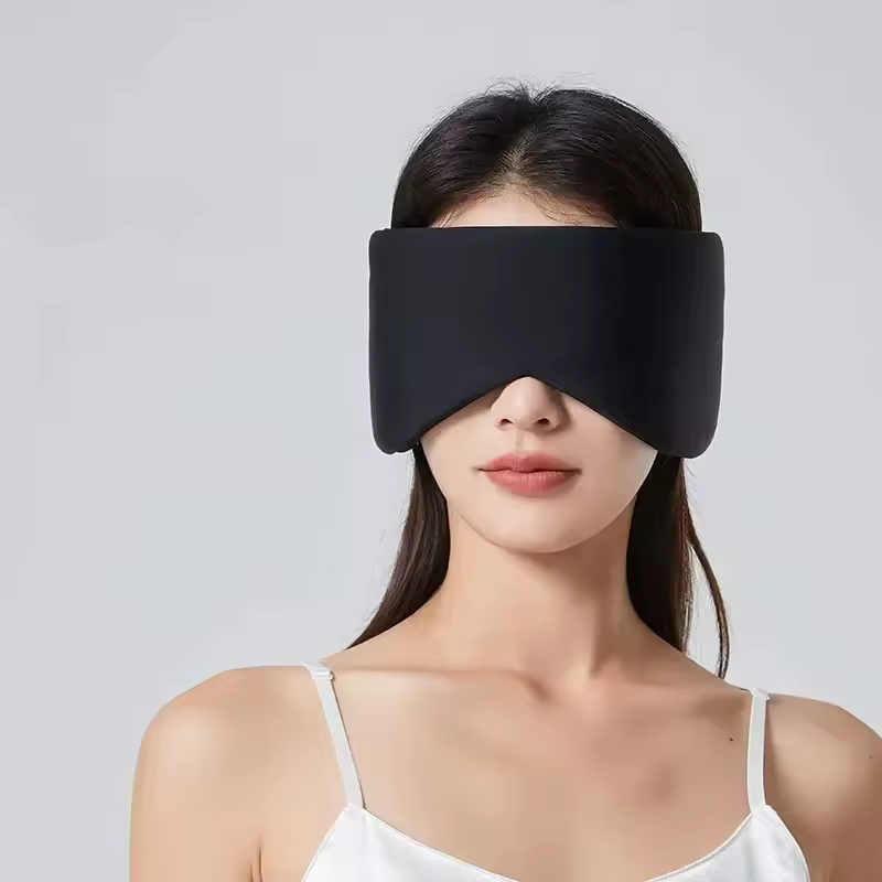 Block Out Eyes Soft Sleeping Aid Eye Mask for Travel Eyeshade Night Breathable Sleepmasker