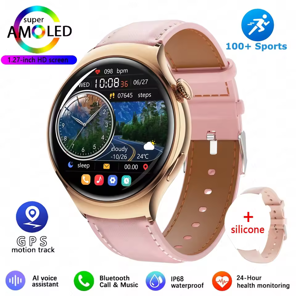 Sports Track Heart Rate Oximetry Monitoring Health Smartwatch