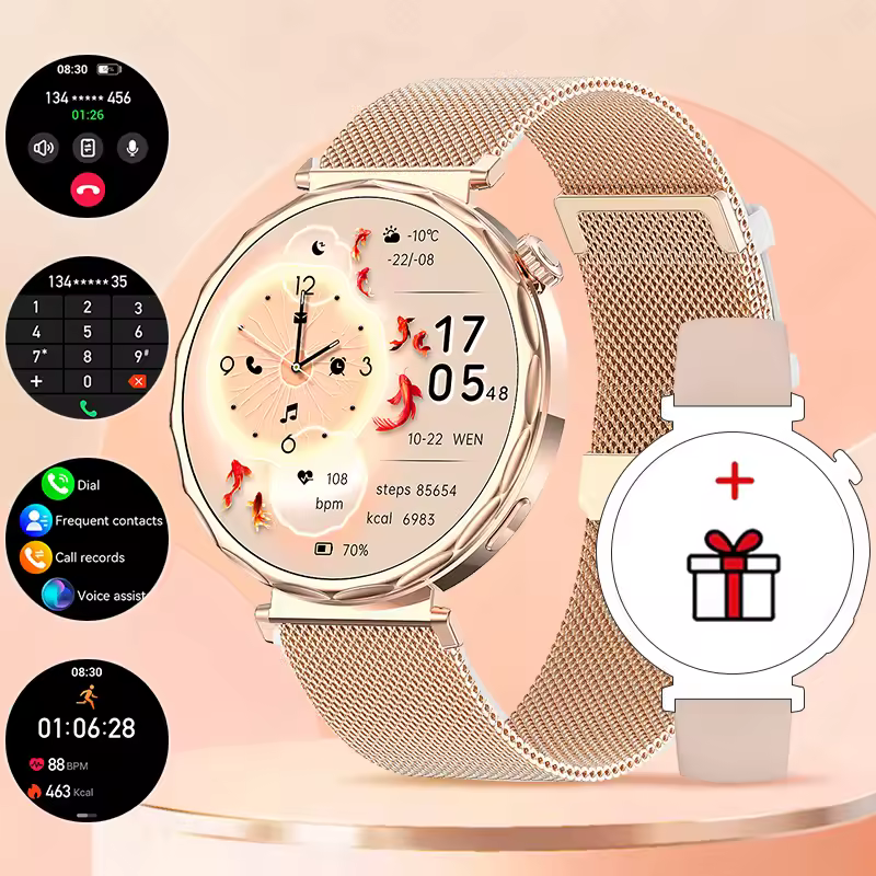 Bluetooth Call Waterproof Sport Activity Fitness Smart Watch