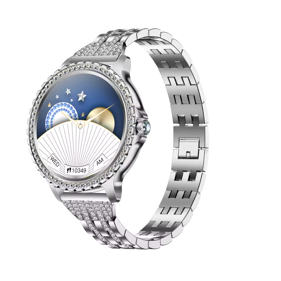 Casual Bracelet Waterproof Body Temperature Smartwatch For Android IOS