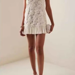 Casual Sleeveless Solid Strapless Spaghetti Strap Zippers Streetwear Mini Dress