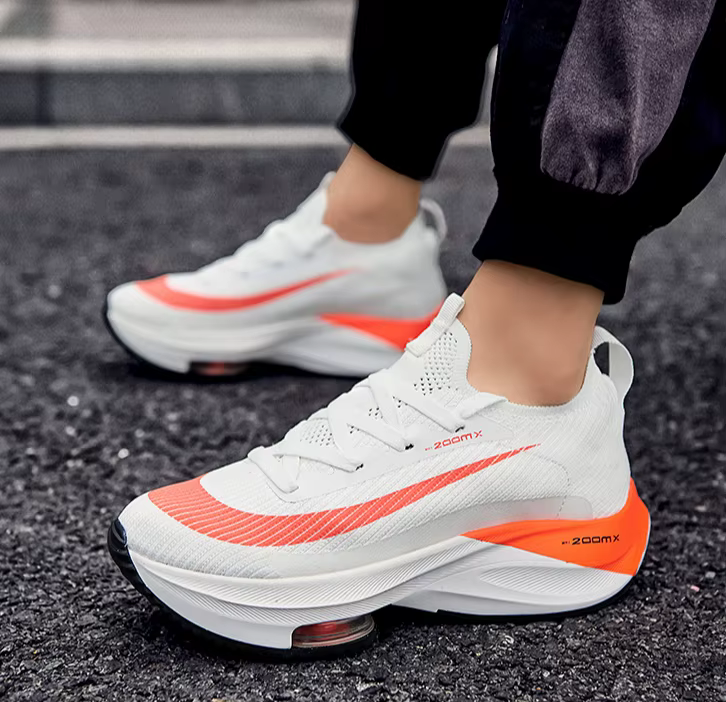 Casual Trainer Lace Up Race Breathable Sneakers Toe Cushioning Shoes - Image 9