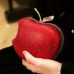 Crystal Diamond Beaded Rhinestone Party Wedding Clutch Bags