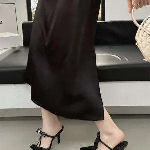 Elegant Butterfly-Knot Patent Leather Pointed Toe Fashion Thin High Heels