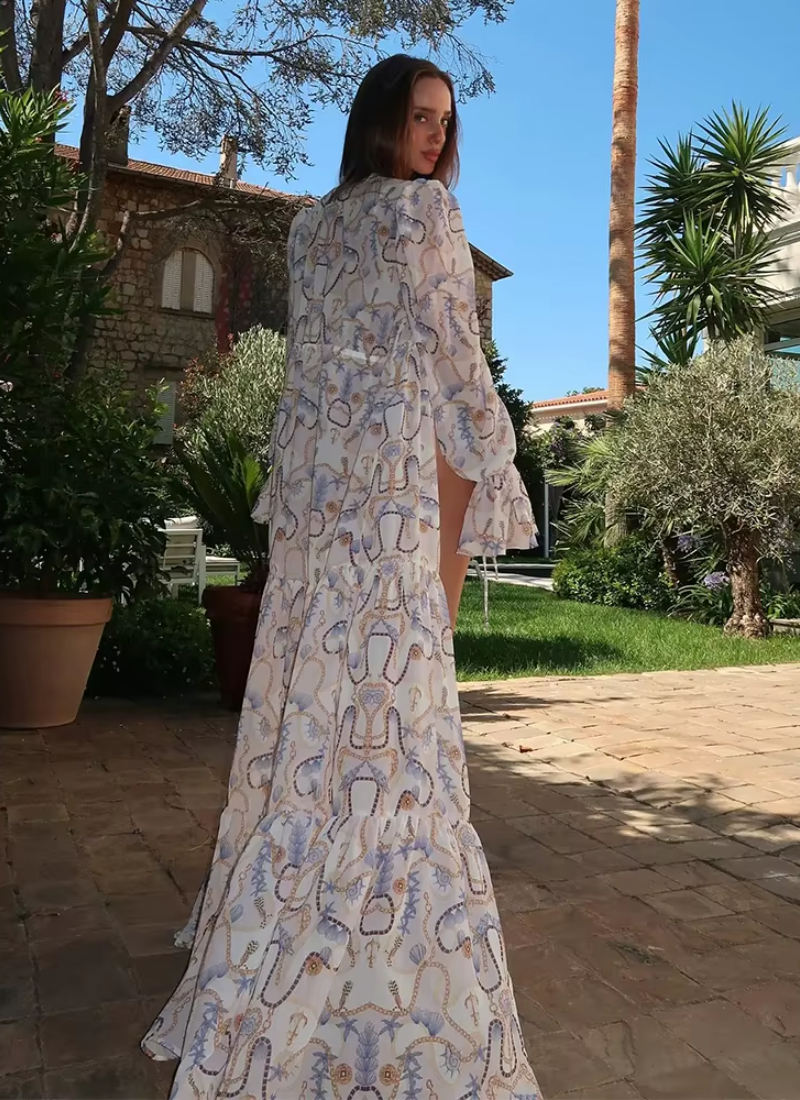 Elegant Fashion Popular Beach Wrap Bathsuit Bathwear Low Waist Swimsuits Cover Up - Image 3